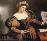 Portrait of a Lady as Lucretia, Lorenzo Lotto